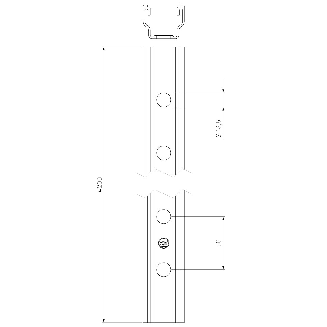 PerfoRail M; 4.20 m