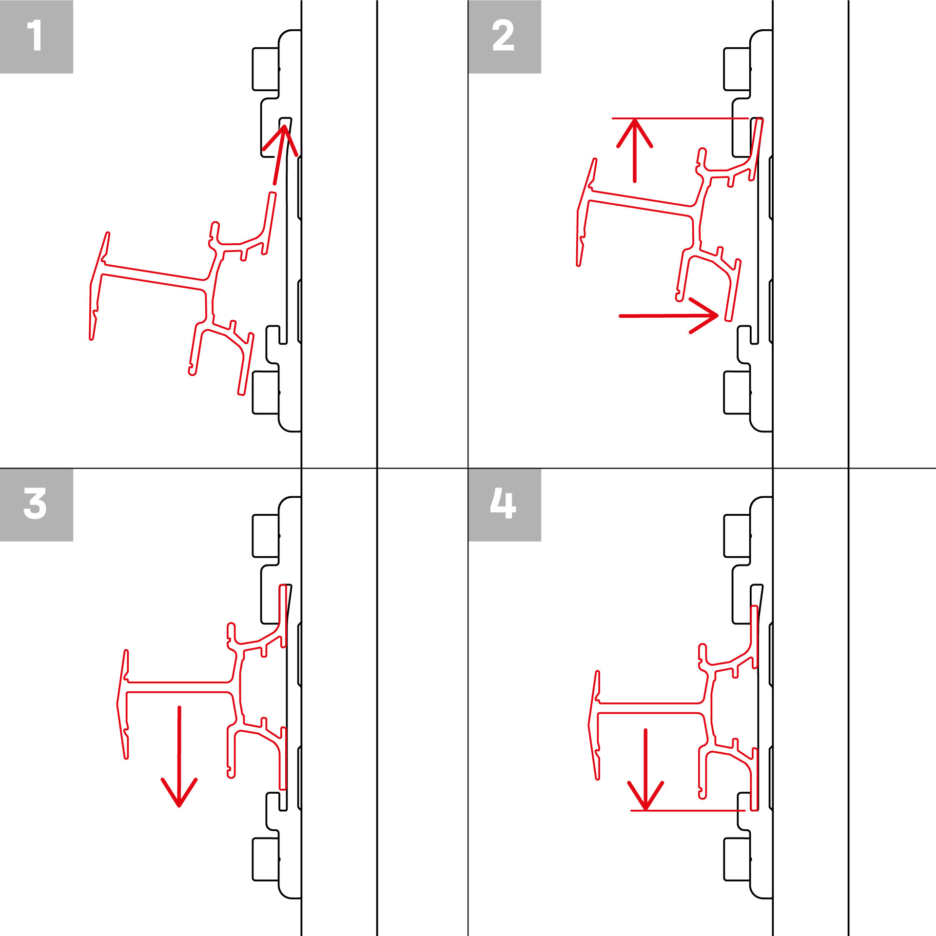 InsertionRail 2.0 - 30; 5.70 m