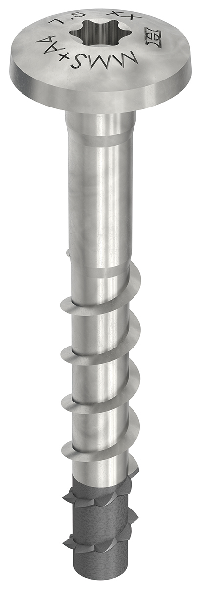 Concrete screw anchor MULTI-MONTI-plus MS A4 7.5x40