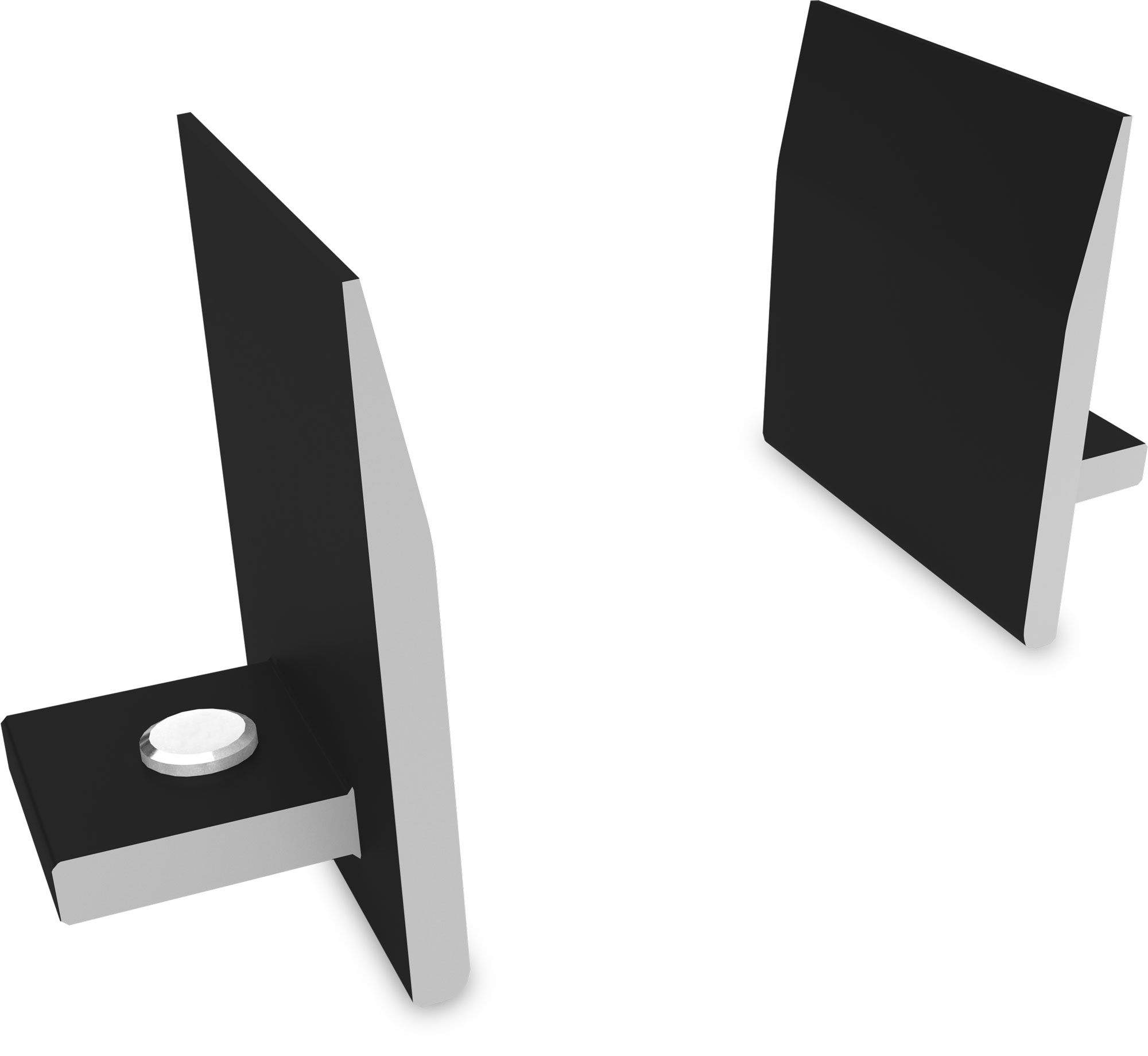 InsertionRail 2.0 EndStop, schwarz eloxiert