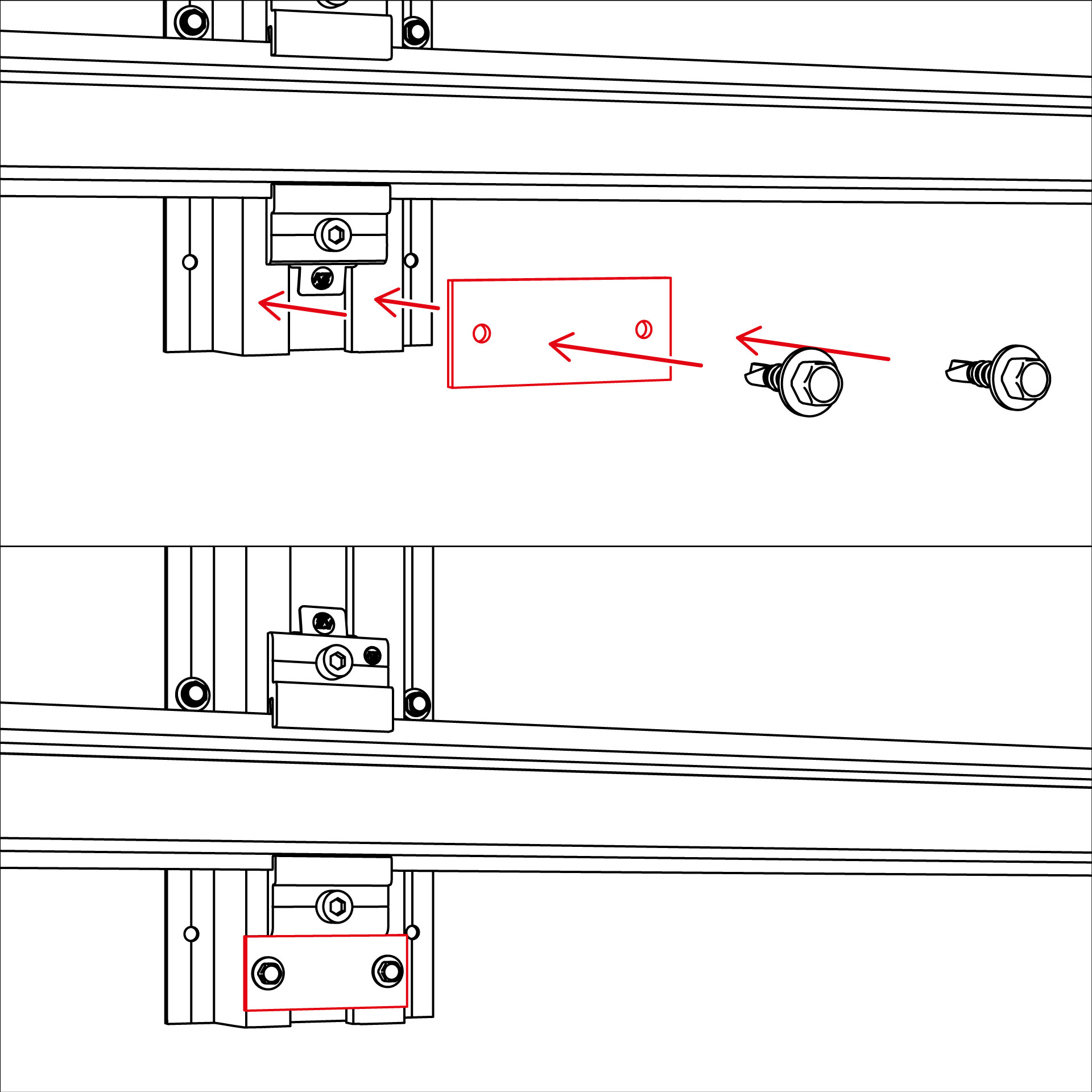 CarrierRail AntiSlip Plate