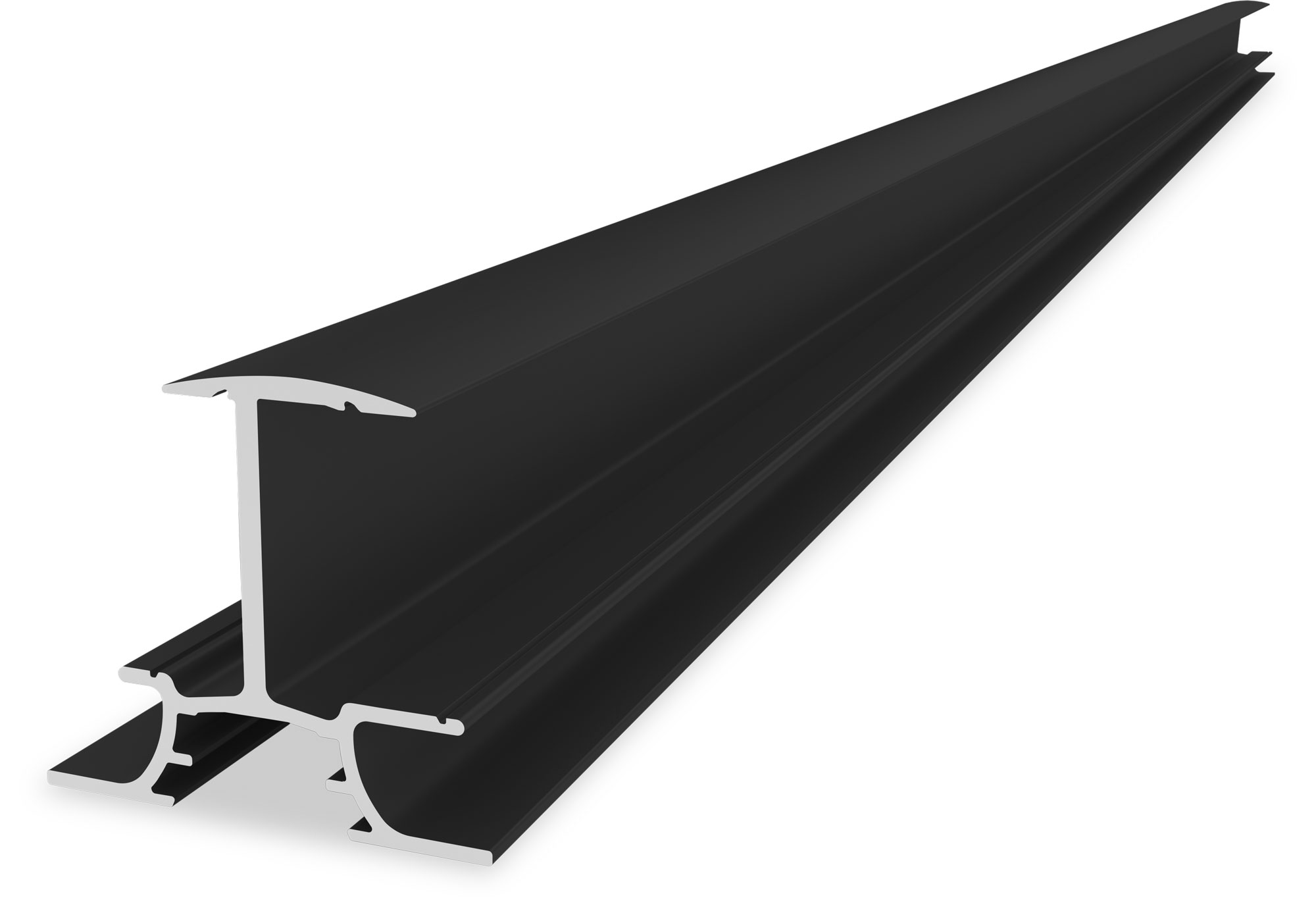 InsertionRail 2.0 - 40; 5.70 m, anodizzato nero