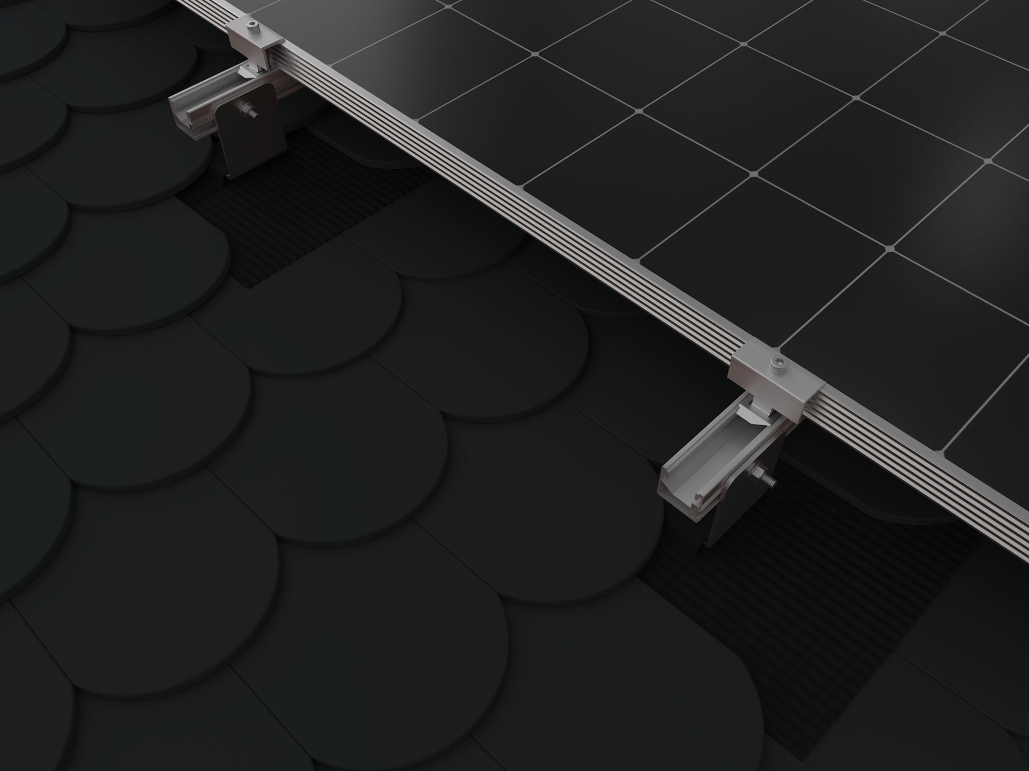 SingleHook FlatTile sheet metal